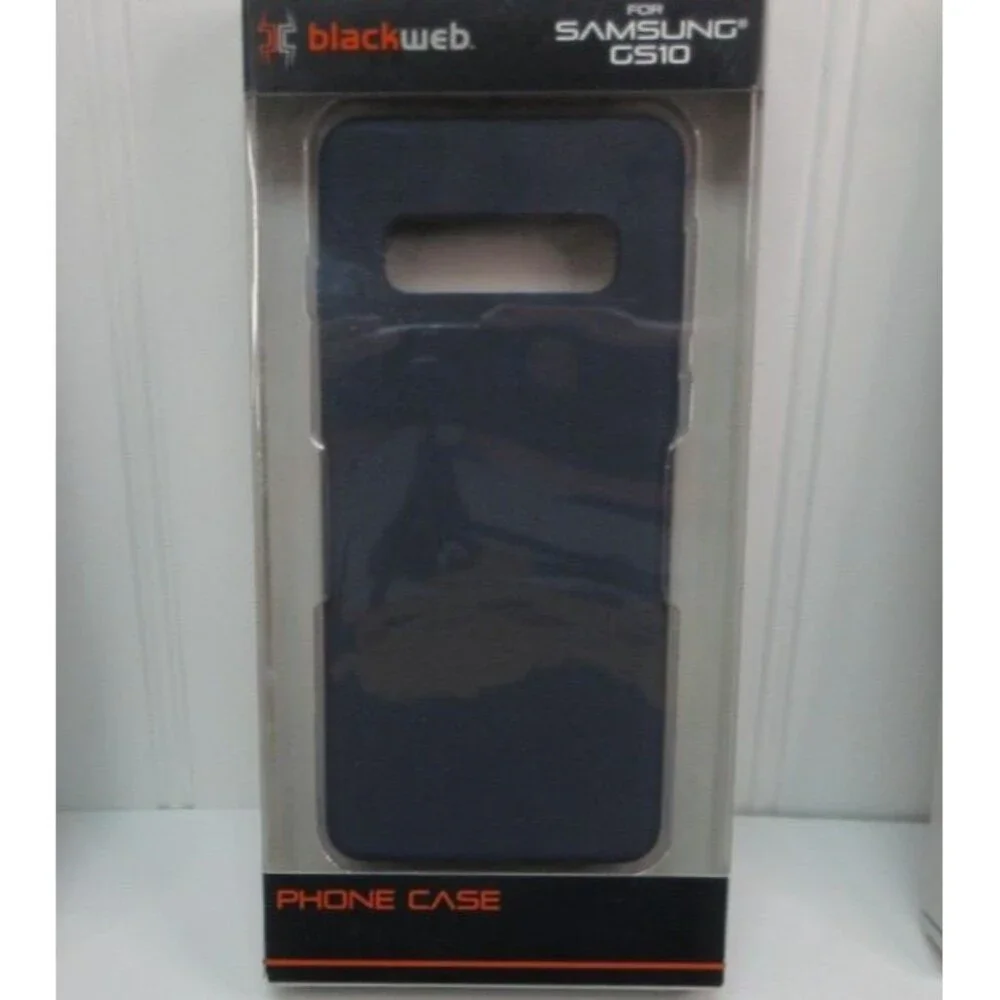 Lot of 4 Cases Blackweb Samsung Galaxy Phone Case S10 GS10 Black Navy New